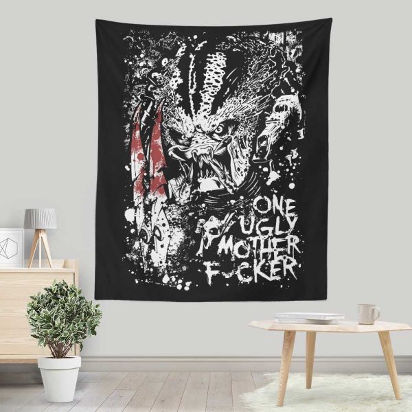 One Ugly Hunter - Wall Tapestry Online now