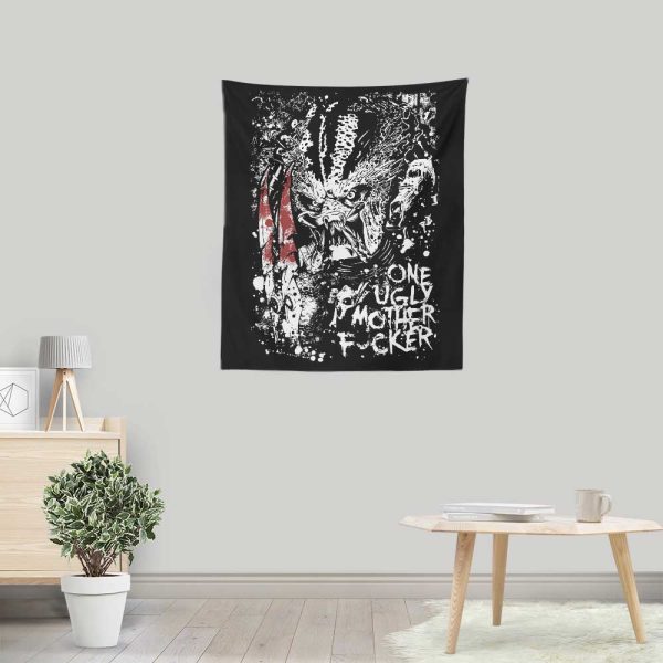 One Ugly Hunter - Wall Tapestry Online now - Image 3