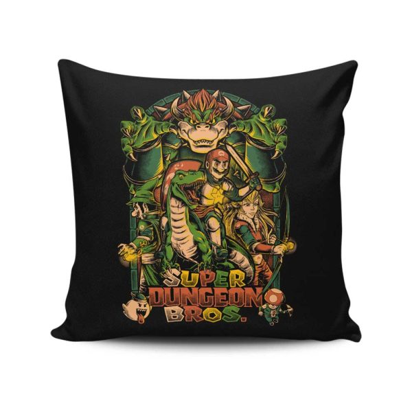Super Dungeon Bros. - Throw Pillow Supply