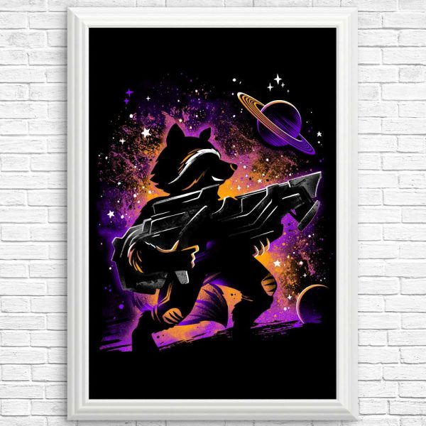 Space Raccoon - Posters & Prints For Cheap