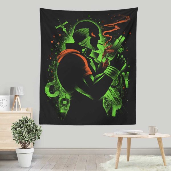 Black Dog - Wall Tapestry Online Sale