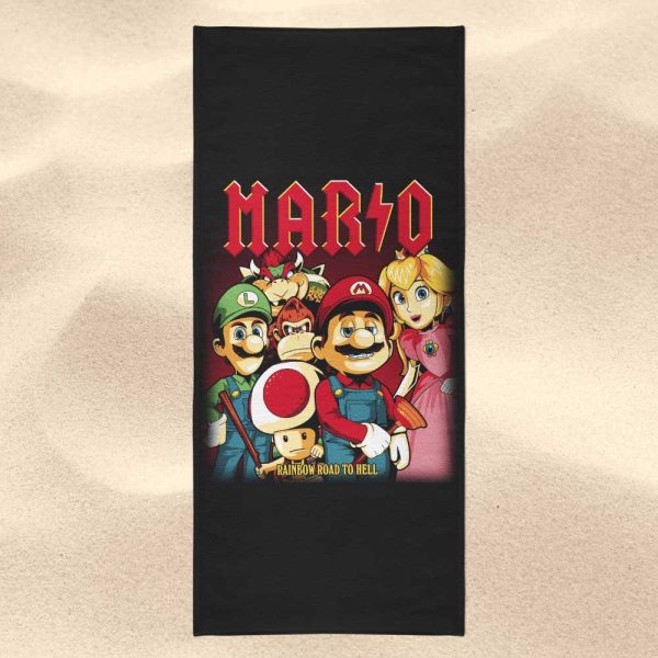 Rainbow to Hell - Towel Cheap