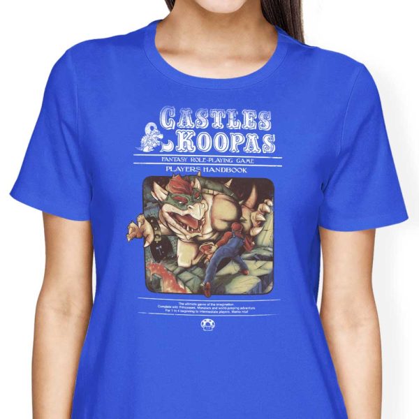 Castles and Koopas - Women s Apparel For Discount - Image 4