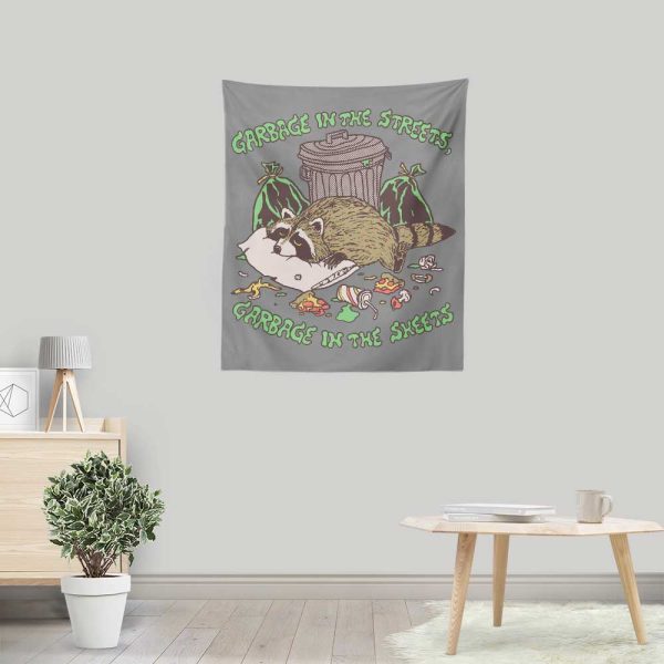 Garbage in the Sheets - Wall Tapestry For Discount - Image 3