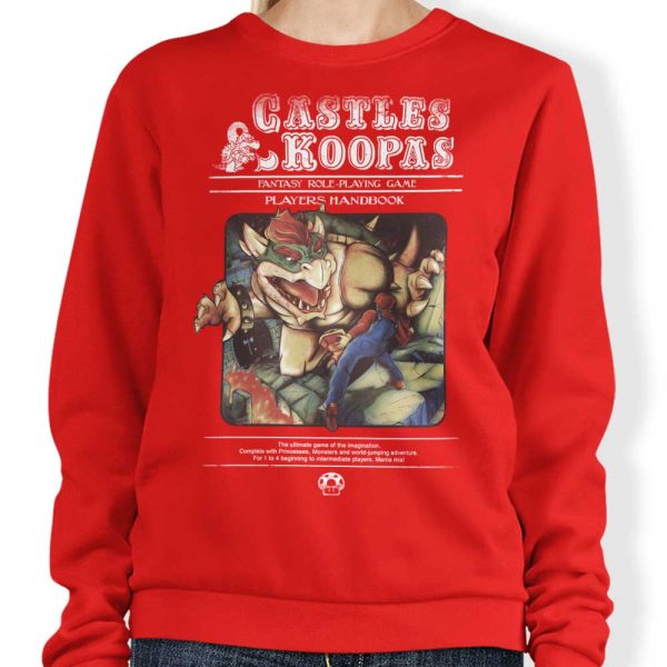 Castles and Koopas - Sweatshirt Sale