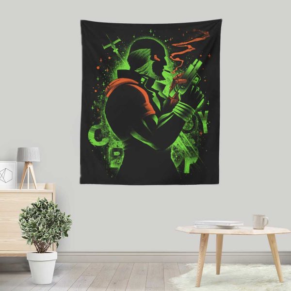 Black Dog - Wall Tapestry Online Sale - Image 4