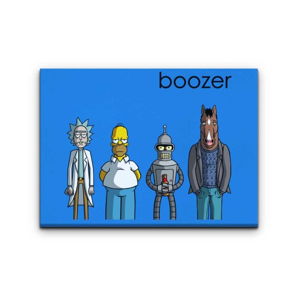 Boozer - Canvas Print Online Sale