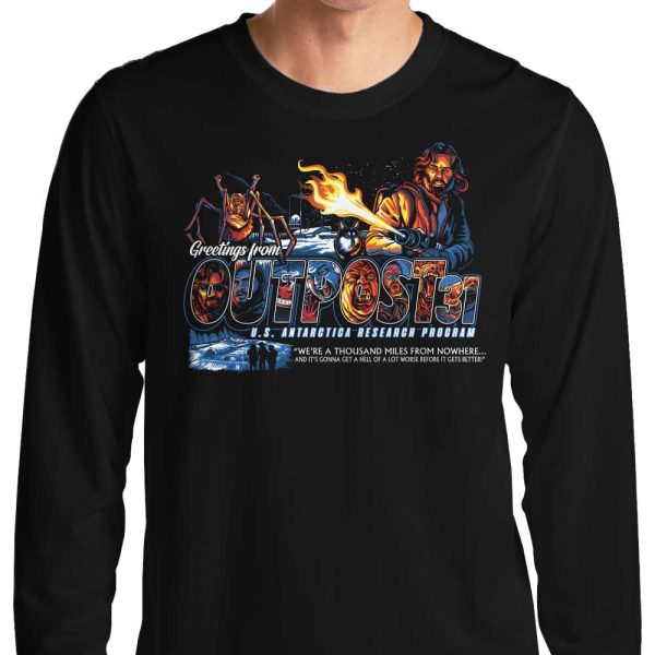 Greetings from Outpost 31 - Long Sleeve T-Shirt on Sale