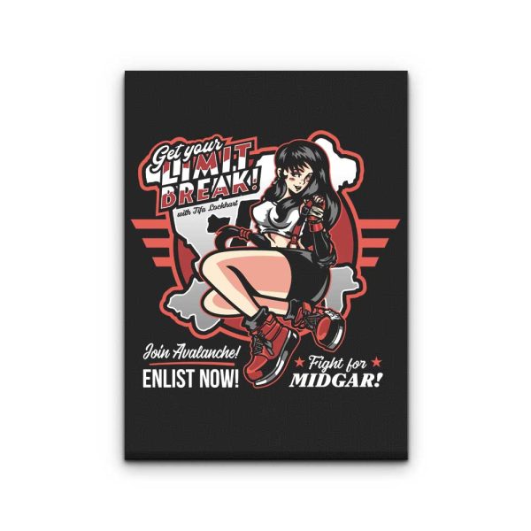 Get Your Limit Break - Canvas Print For Discount