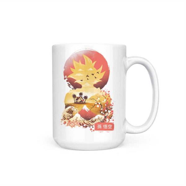 Ukiyo-e Saiyan - Mug Online Hot Sale - Image 2