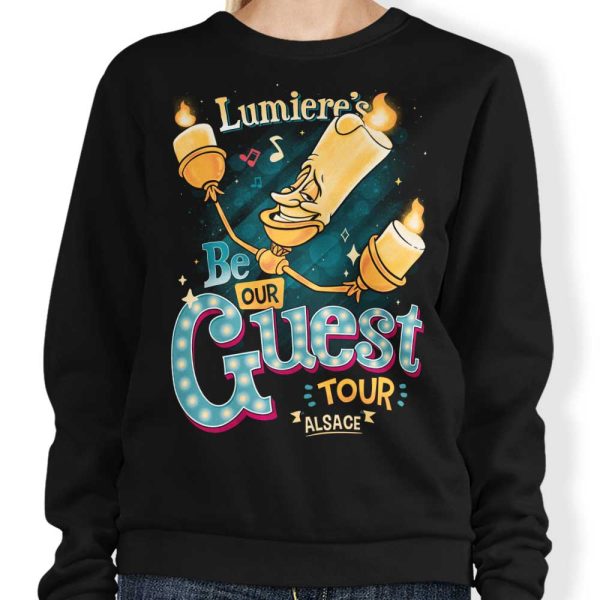 Be Our Guest Tour - Sweatshirt For Sale