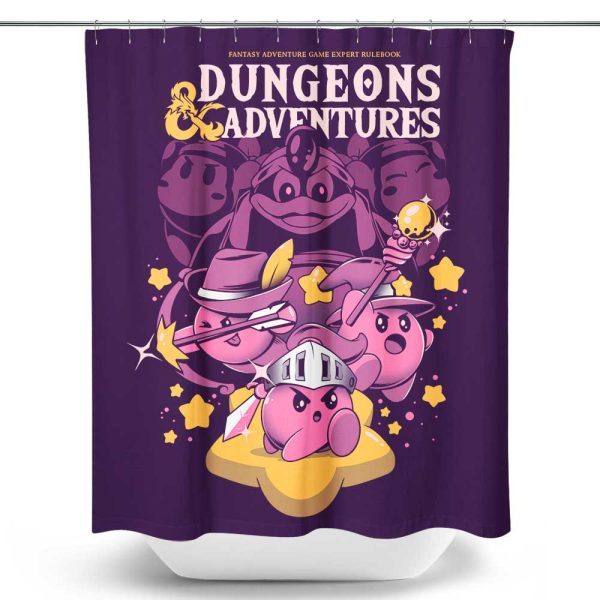 Dungeons and Adventures - Shower Curtain on Sale