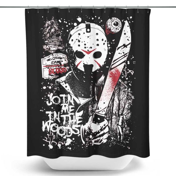 Camp Blood - Shower Curtain Cheap