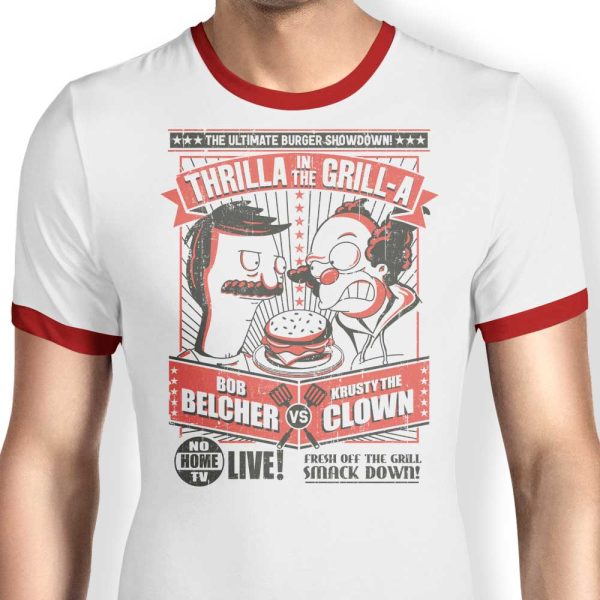 Thrilla in the Grill-a - Ringer T-Shirt Supply - Image 3