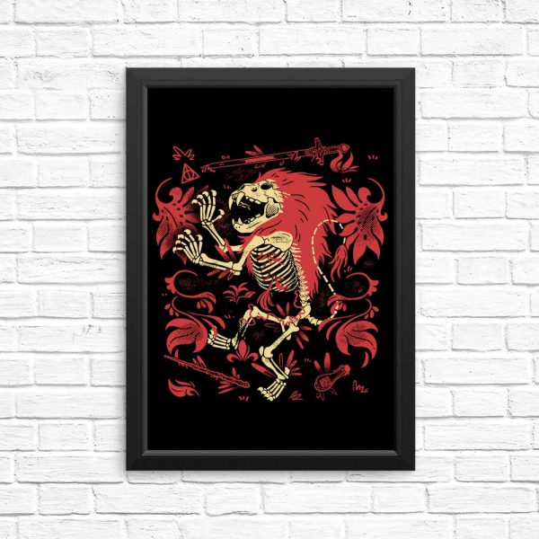 Lion Fossil - Posters & Prints Online - Image 4