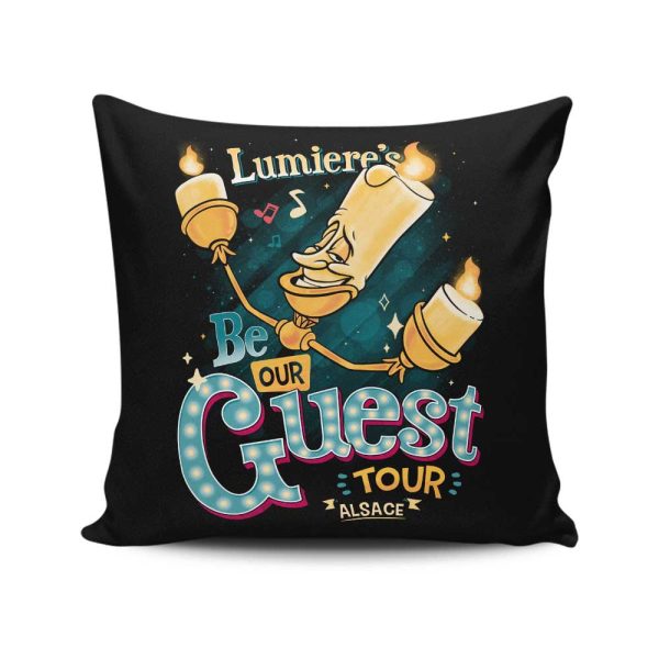 Be Our Guest Tour - Throw Pillow For Cheap