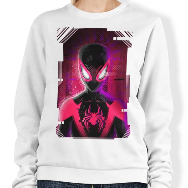 Glitched Morales - Sweatshirt on Sale - Image 3