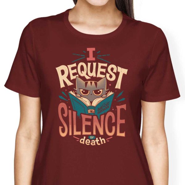 I Request Silence - Women s Apparel Online now - Image 5