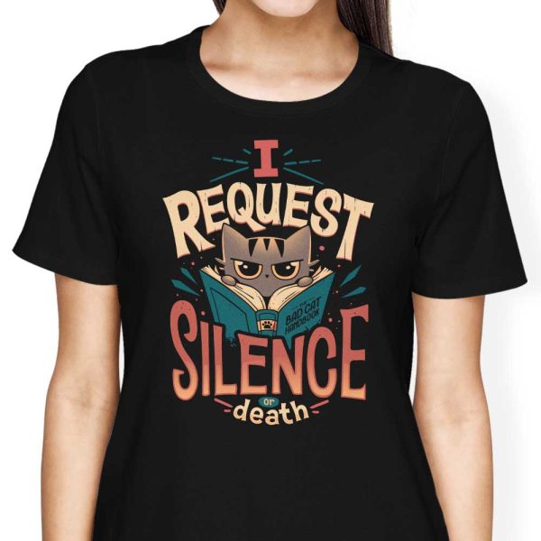 I Request Silence - Women s Apparel Online now - Image 3