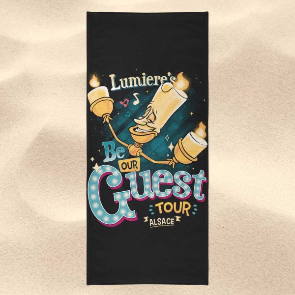 Be Our Guest Tour - Towel on Sale