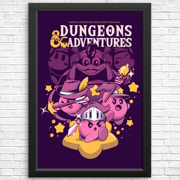 Dungeons and Adventures - Posters & Prints Online now