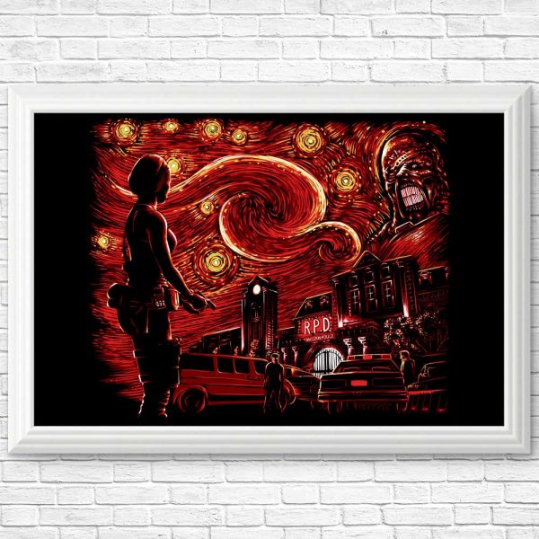 Starry Evil (Alt) - Posters & Prints Sale