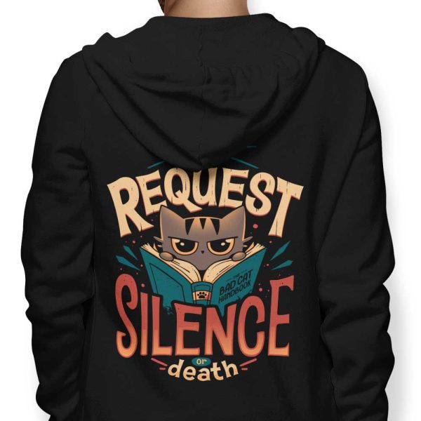 I Request Silence - Hoodie Discount