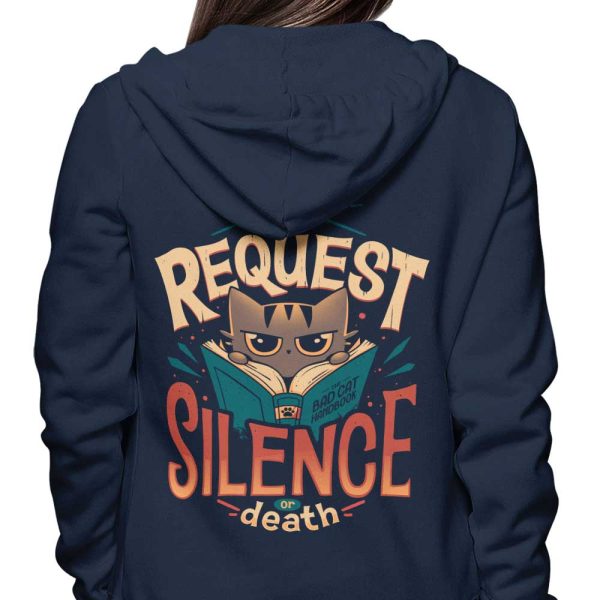 I Request Silence - Hoodie Discount - Image 3