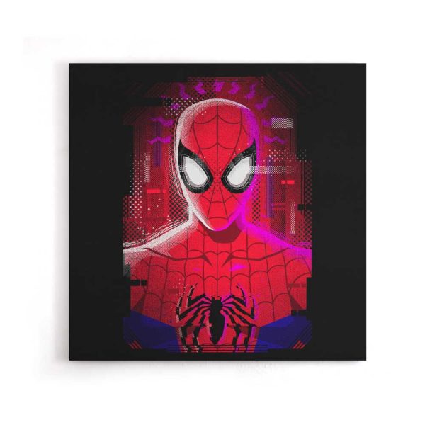 Glitched Parker - Canvas Print For Sale - Image 5