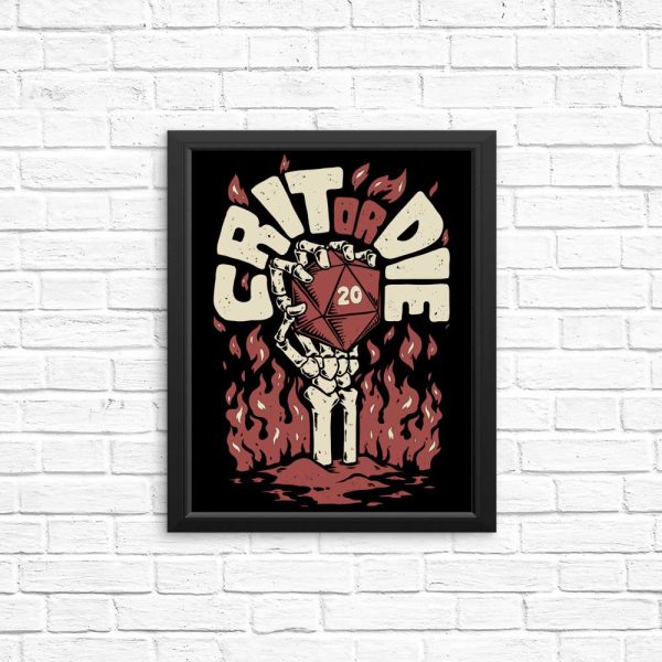 Crit or Die - Posters & Prints For Discount - Image 3