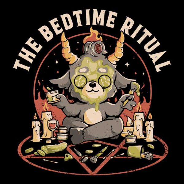 Bedtime Ritual - Throw Pillow For Sale - Image 2