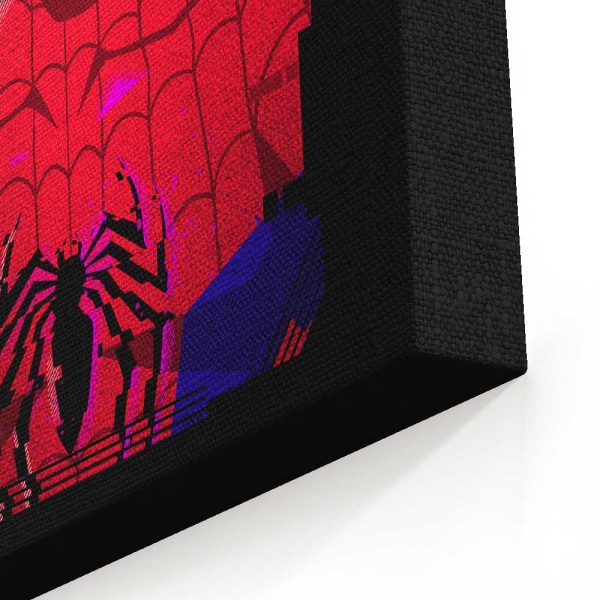 Glitched Parker - Canvas Print For Sale - Image 3