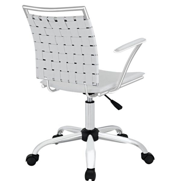 Helmuth White Task Chair (SB861) For Cheap - Image 3