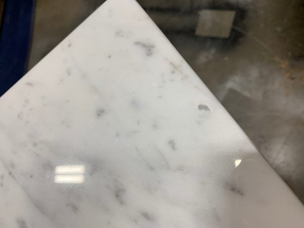 Eleanor Bathroom Vanity, White, 36 , Carrara Marble Top Online - Image 5